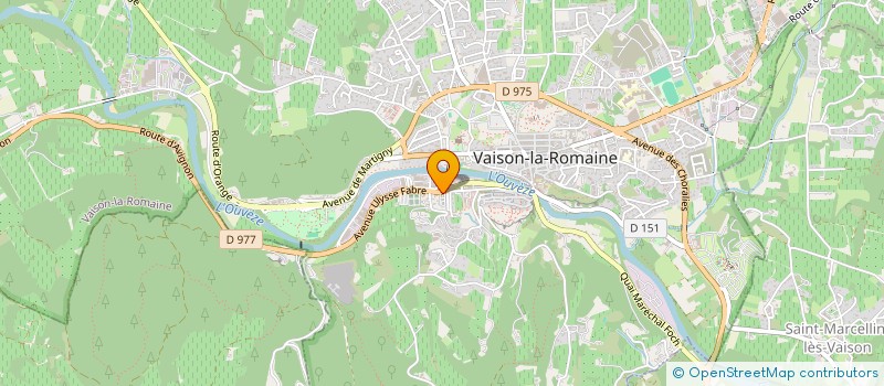 localisation de l'entreprise SYLVANUS ERAM  VAISON-LA-ROMAINE