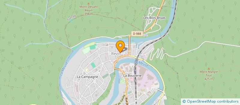 localisation de l'entreprise SYLVARDENNE à REVIN