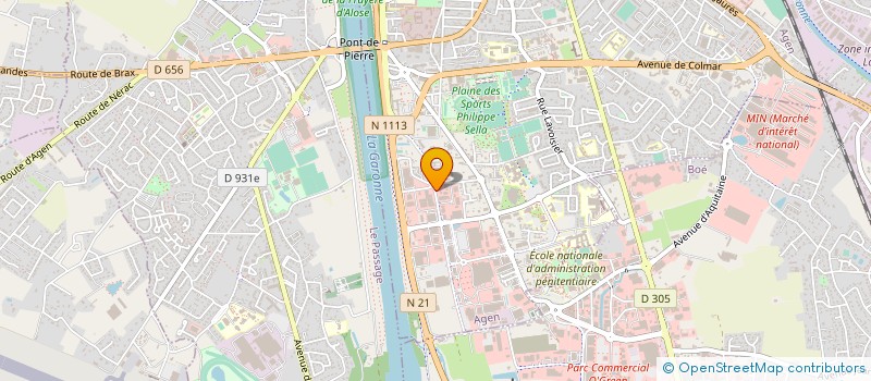 localisation de l'entreprise SYLVASS  AGEN