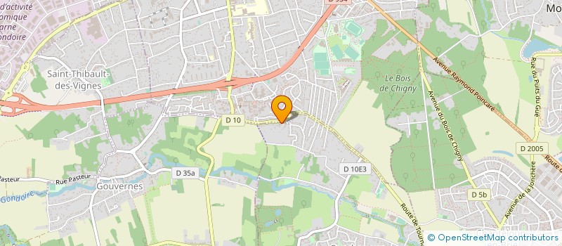 localisation de l'entreprise SYLVATROP CONSULTING FRANCE SAS à CONCHES-SUR-GONDOIRE