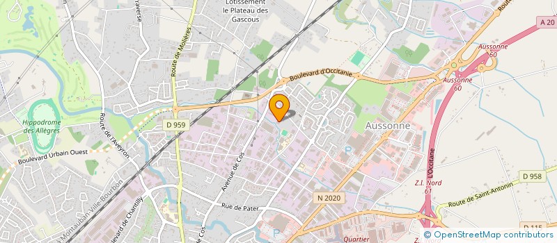 localisation de l'entreprise SYLVEA  MONTAUBAN