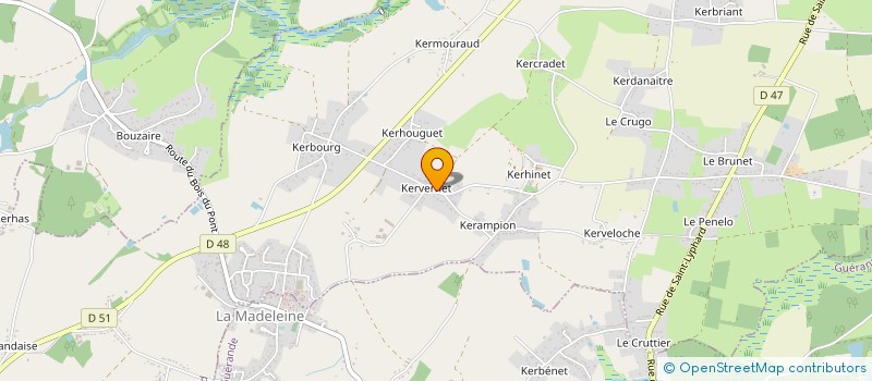 localisation de l'entreprise SYLVEA G2M SARL  SAINT-LYPHARD