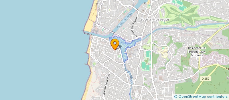 localisation de l'entreprise SYLVELIA  BELHADE