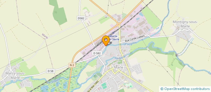 localisation de l'entreprise SYLVENERGIE PICARDIE  MONTESSON