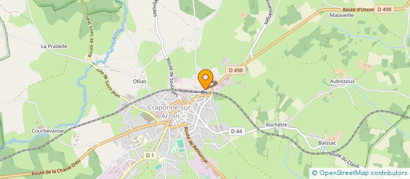 localisation de l'entreprise SYLVER  SAINT JULIEN D'ANCE