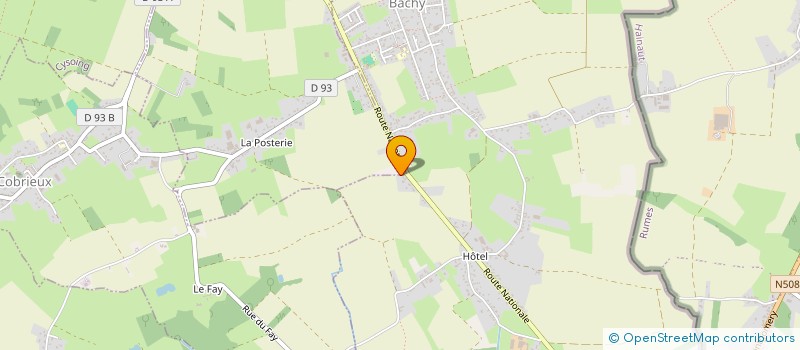 localisation de l'entreprise SYLVERIC  TEMPLEUVE-EN-PEVELE