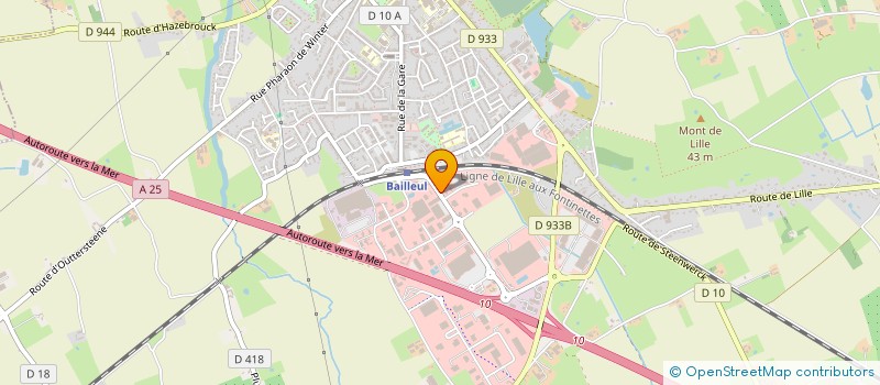 localisation de l'entreprise SYLVERIC VU à BAILLEUL