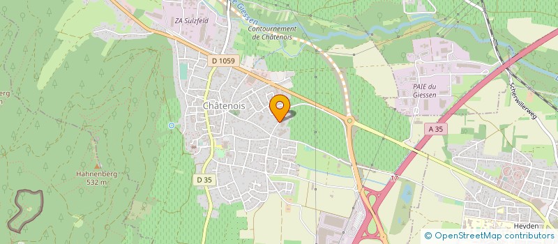 localisation de l'entreprise SYLVERIK  CHATENOIS