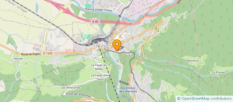 localisation de l'entreprise SYLVESO  SAINT-GERVAIS-LES-BAINS