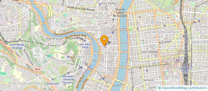 localisation de l'entreprise SYLVESTRE à LYON