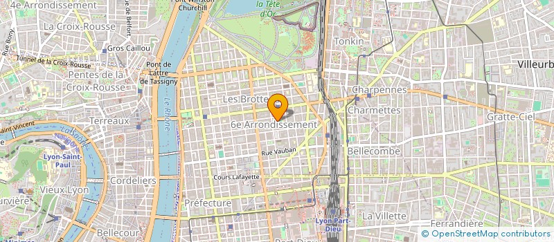 localisation de l'entreprise SYLVESTRE  LYON