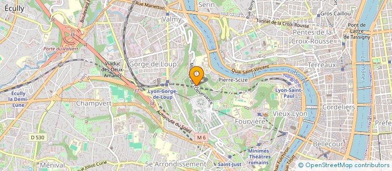 localisation de l'entreprise SYLVESTRE  LYON