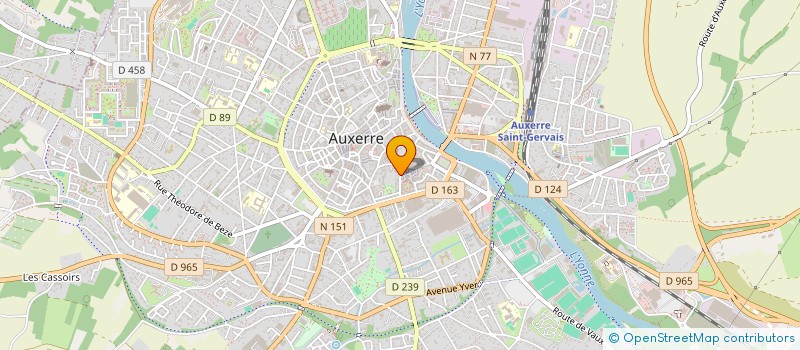 localisation de l'entreprise SYLVGEST à TANVILLE