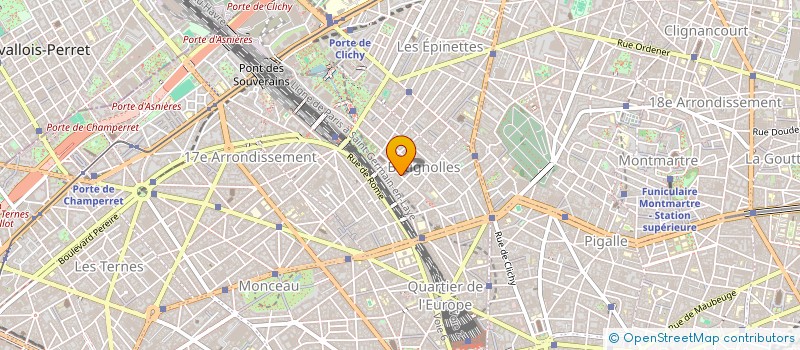 localisation de l'entreprise SYLVIA.C  PARIS