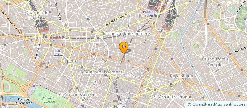 localisation de l'entreprise SYLVIA FRANCE  PARIS