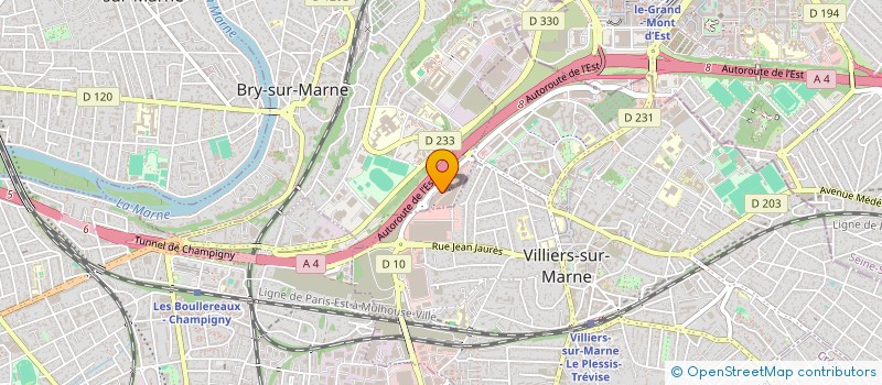 localisation de l'entreprise SYLVIA.K  BRY-SUR-MARNE