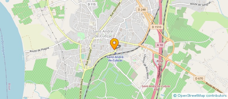 localisation de l'entreprise SYLVIA LATOUR à SAINT-ANDRE-DE-CUBZAC