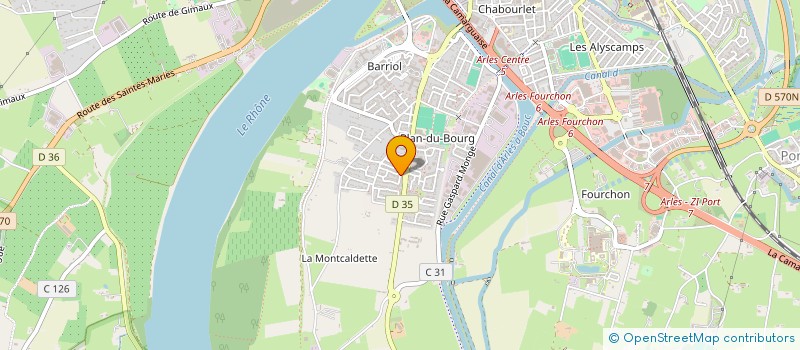 localisation de l'entreprise SYLVIAMODOR  ARLES