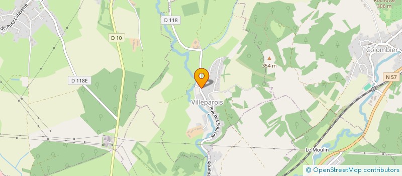 localisation de l'entreprise SYLVICOLE INDIVISION FAGET BOURGEOIS  VILLEPAROIS