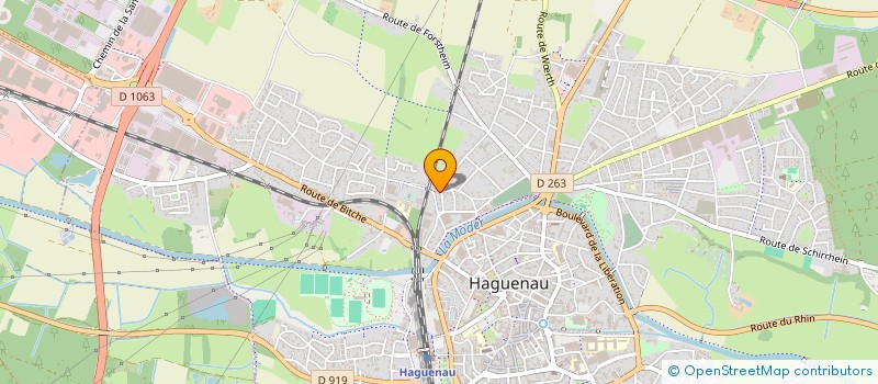 localisation de l'entreprise SYLVIE BARBIER (FRANCE) à HAGUENAU
