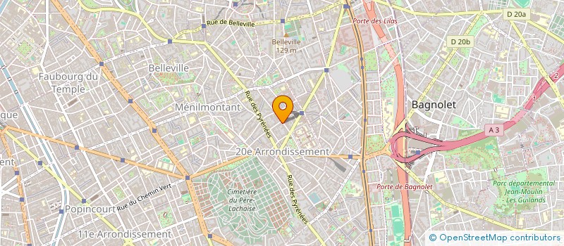 localisation de l'entreprise SYLVIE BEYSSEN  PARIS