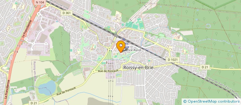 localisation de l'entreprise SYLVIE DECO  ROISSY-EN-BRIE