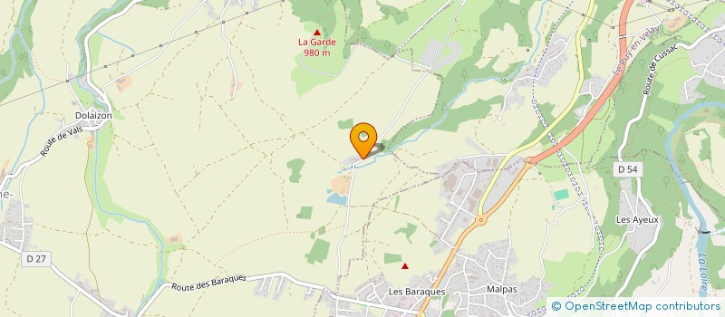 localisation de l'entreprise SYLVIE ET JEROME  SAINT-CHRISTOPHE-SUR-DOLAIZON