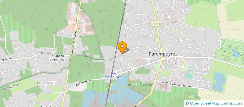 localisation de l'entreprise SYLVIE MONNOT CONSEILS ET FORMATIONS  PAREMPUYRE