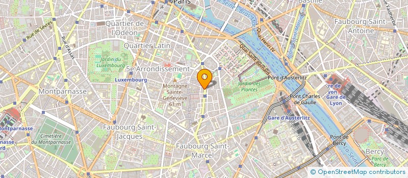 localisation de l'entreprise SYLVIE PRIOUL SAS  PARIS