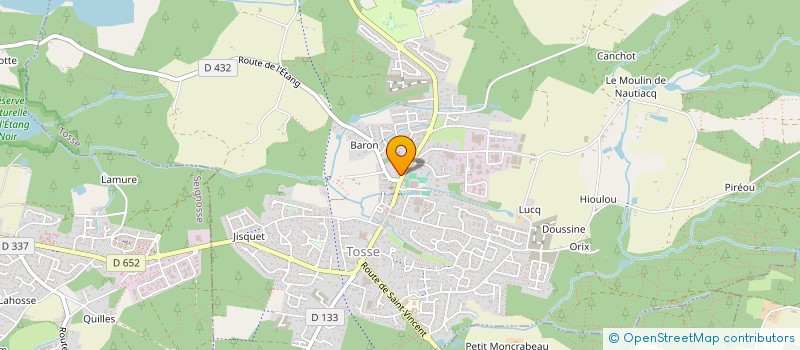 localisation de l'entreprise SYLVIMMO  TOSSE