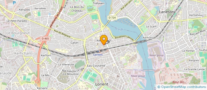 localisation de l'entreprise SYLYANTIC  LORIENT