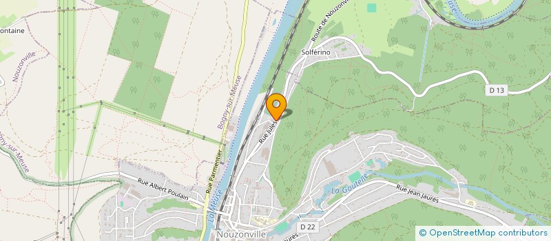 localisation de l'entreprise SYLYO  NOUZONVILLE