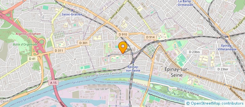 localisation de l'entreprise SYM FRUITS ET LEGUMES à EPINAY-SUR-SEINE