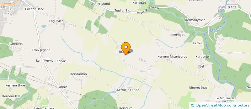 localisation de l'entreprise SYM IMMO  PLUVIGNER