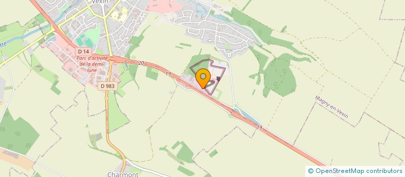 localisation de l'entreprise SYM LUCAS  NUCOURT