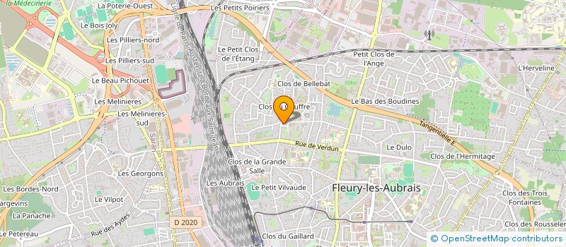 localisation de l'entreprise SYM OPTIQUE à FLEURY-LES-AUBRAIS
