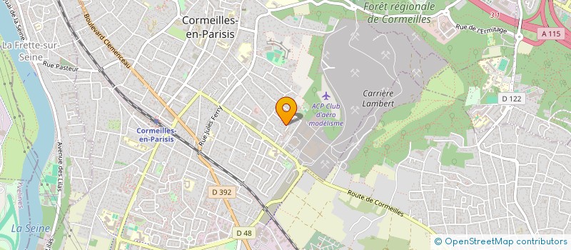 localisation de l'entreprise SYM TRANSPORT SARL  CORMEILLES-EN-PARISIS