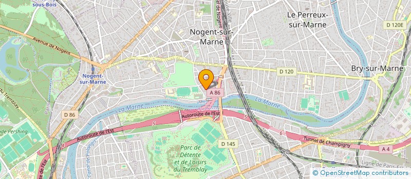 localisation de l'entreprise SYMA  NOGENT-SUR-MARNE