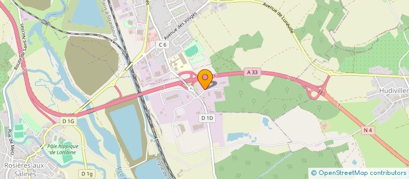 localisation de l'entreprise SYMA DESIGN à DOMBASLE-SUR-MEURTHE