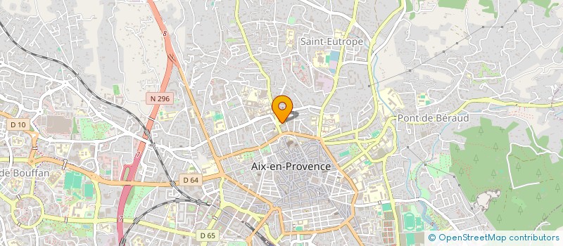 localisation de l'entreprise SYMAC à AIX EN PROVENCE