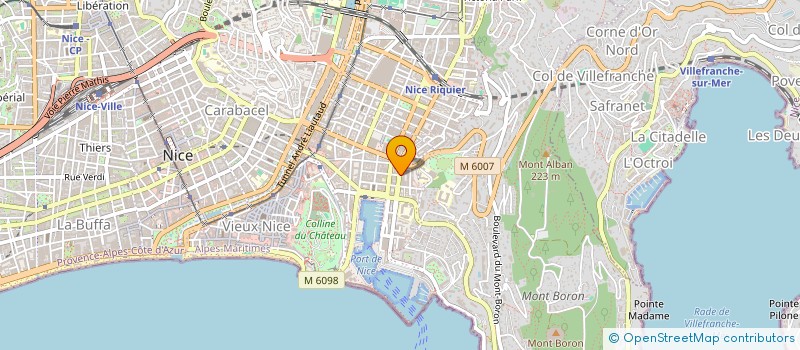 localisation de l'entreprise SYMADIS à NICE
