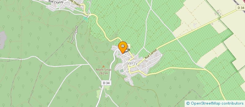 localisation de l'entreprise SYMAFADE  VERZY