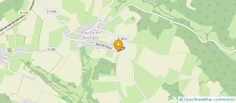 localisation de l'entreprise SYMAJU à MARCILLY-EN-BASSIGNY