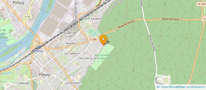 localisation de l'entreprise SYMAN CONSULTING  POISSY