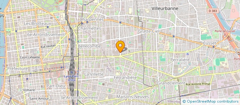 localisation de l'entreprise SYMANBOX  VILLEURBANNE