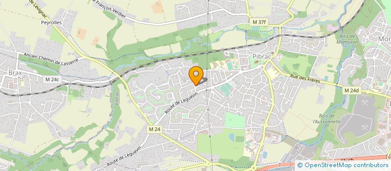 localisation de l'entreprise SYMAR  CUNAC