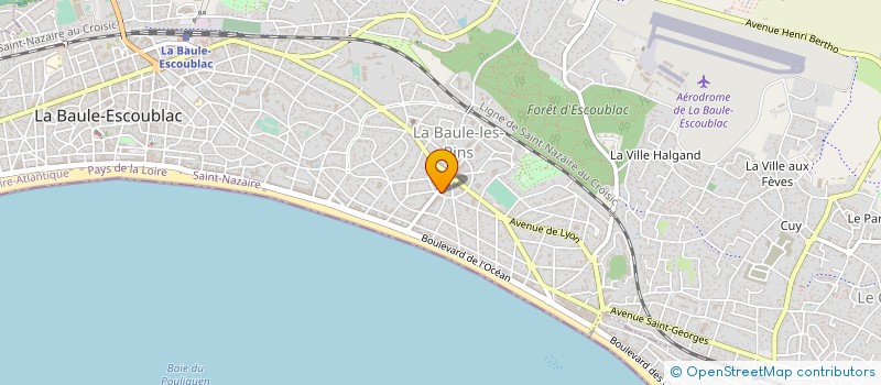 localisation de l'entreprise SYMARTIN à LA BAULE-ESCOUBLAC