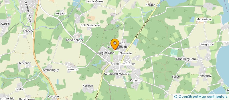 localisation de l'entreprise SYMATHUR  SAINTE-HELENE