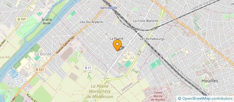 localisation de l'entreprise SYMATONE  SARTROUVILLE