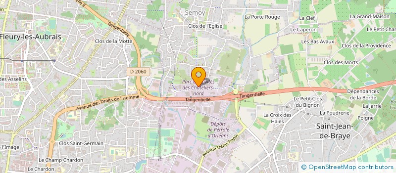 localisation de l'entreprise SYMAVA  VINEUIL